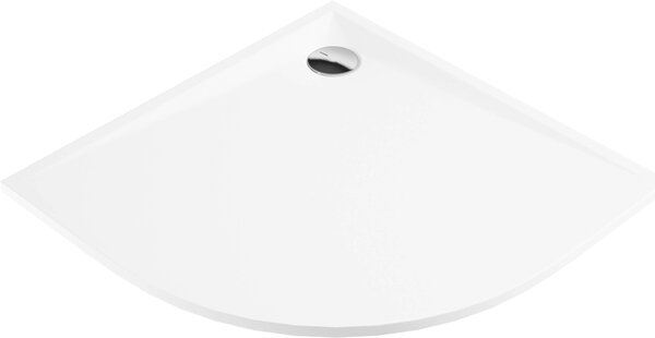 Deante Štvrťkruhová sprchová vanička Kerria Plus 80x80 cm, akrylát - KTS 054B