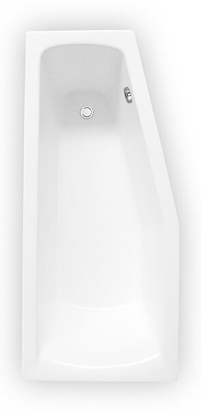 Roth Asymetrická akrylátová vaňa MINI ROTH-Variant: rozmery: 160x70 cm, orientácia: Ľavá - (MINI 160 L - N-8000073)