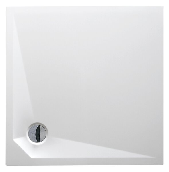 Roth Štvorcová sprchová vanička z liateho mramoru MARMO NEO SQUARE-S ROTH-Variant: rozmery: 80x80 cm - (MARMO NEO SQUARE-S 800 - MAN SQ 080080 2E)