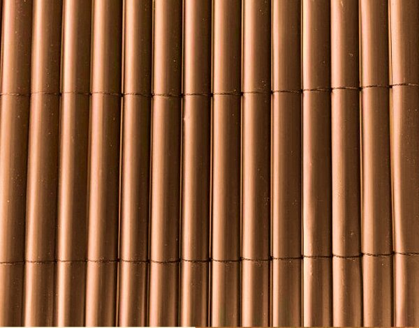 KONDELA Záhradná zástena, hnedá, 300x100 cm, ABEO