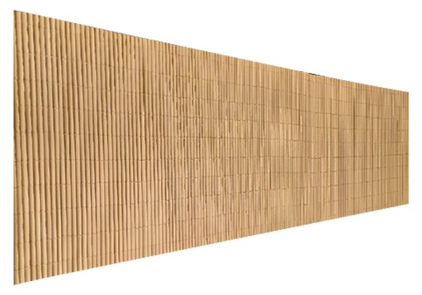 KONDELA Záhradná zástena, prírodná, 300x100 cm, ABEO