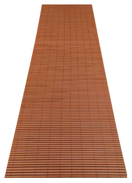 KONDELA Záhradná zástena, hnedá, 300x100 cm, ABEO