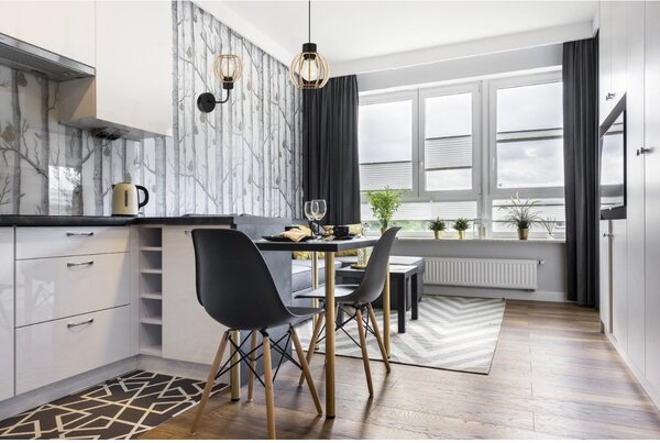 Nástenné svietidlo Timber 8, 1x drevené tienidlo, kf