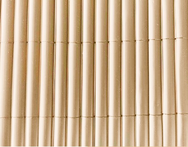 KONDELA Záhradná zástena, prírodná, 300x100 cm, ABEO