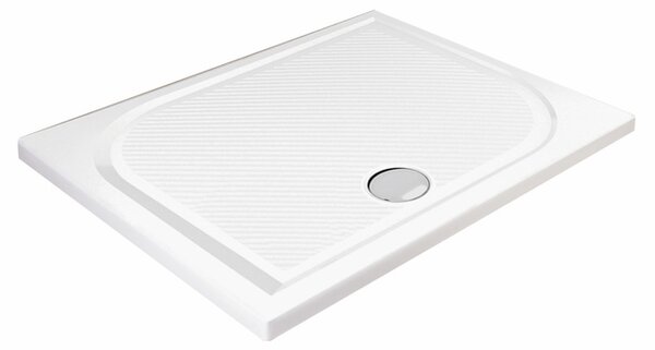 Roltechnik Outlet Obdĺžniková sprchová vanička liaty mramor iCAST RECTAN ROTH-Variant: rozmery: 100x80 cm - (iCAST_RECTAN-100x80 - 8000223)