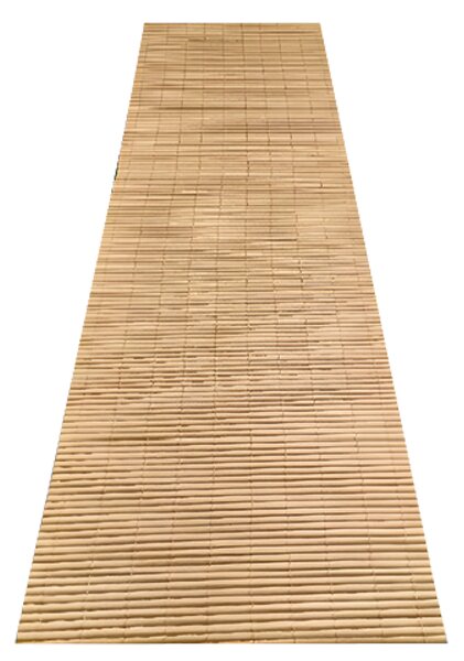 KONDELA Záhradná zástena, prírodná, 300x100 cm, ABEO