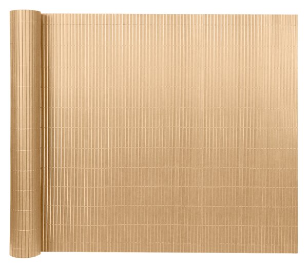 KONDELA Záhradná zástena, prírodná, 300x100 cm, ABEO