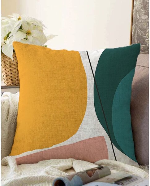 Obliečka na vankúš s prímesou bavlny Minimalist Cushion Covers Artistry, 55 x 55 cm