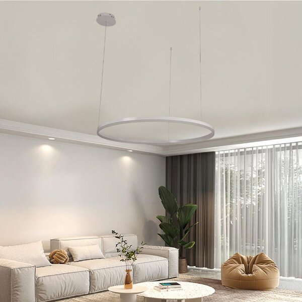 LED závesné svietidlo + diaľkový ovládač 55W (J4379/W)