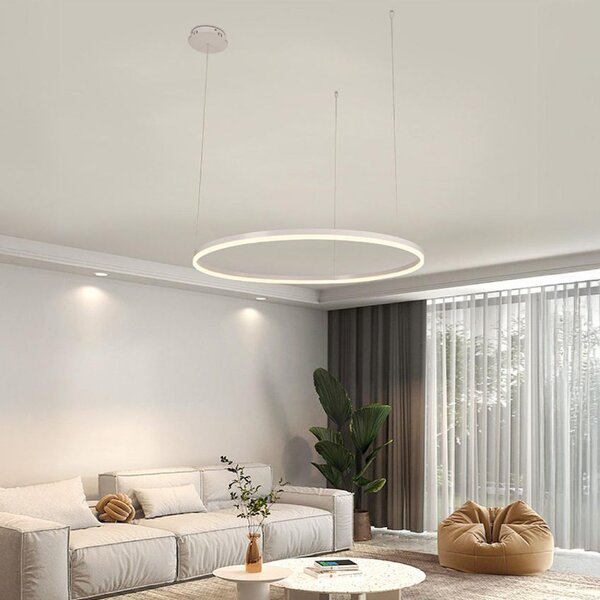 LED závesné svietidlo + diaľkový ovládač 55W (J4379/W)