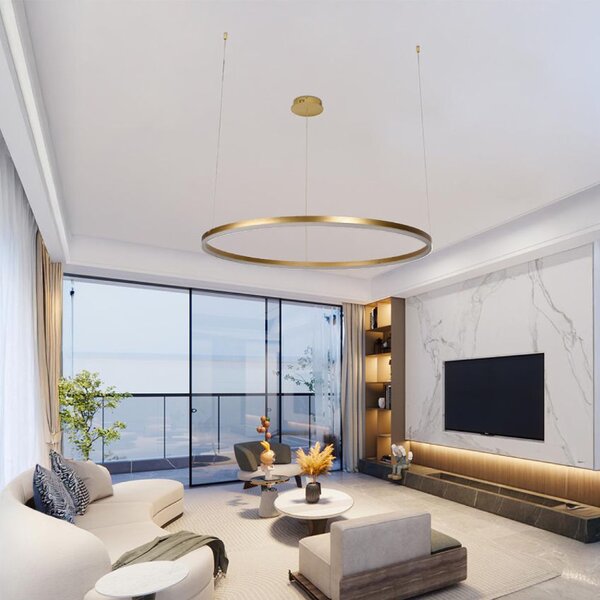 LED závesné svietidlo + diaľkový ovládač 55W (J4379/G)