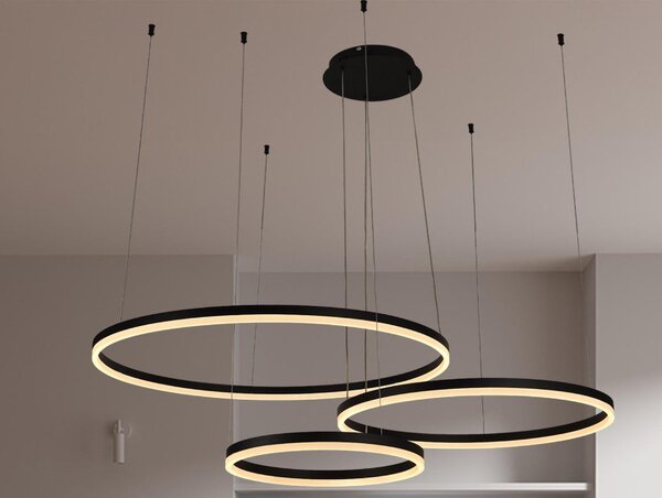 LED závesné svietidlo + diaľkový ovládač 125W (J4384/B)