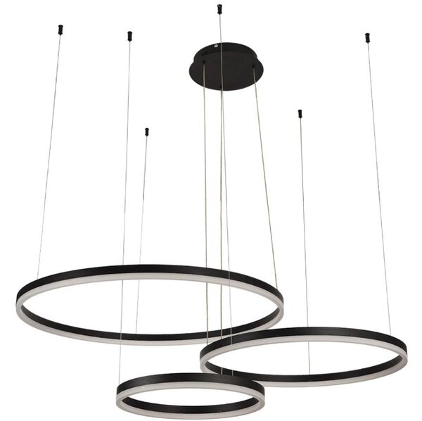 LED závesné svietidlo + diaľkový ovládač 125W (J4384/B)