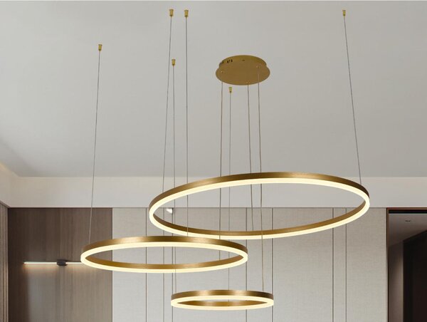 LED závesné svietidlo + diaľkový ovládač 125W (J4384/G)