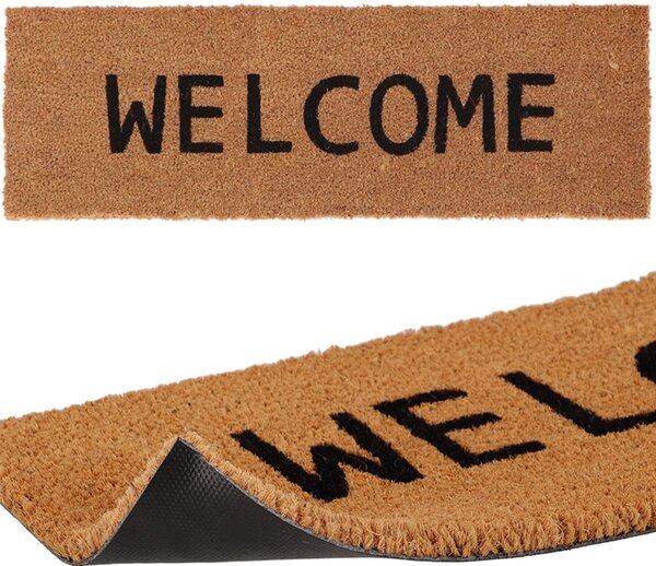 Vonkajšia rohožka Welcome, 75x25 cm