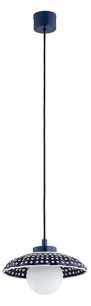 Argon 8948 - Závesné svietidlo na lanku BOLL 1xG9/6W/230V modrá