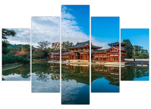 Obraz - Chrám Byodo-in, Japonsko (150x105 cm)
