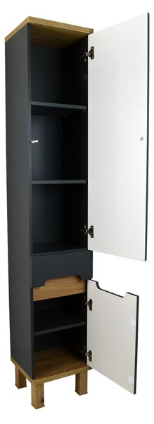 Comodo Doplnková kúpeľňová skrinka vysoká Orion L V 35 P/L