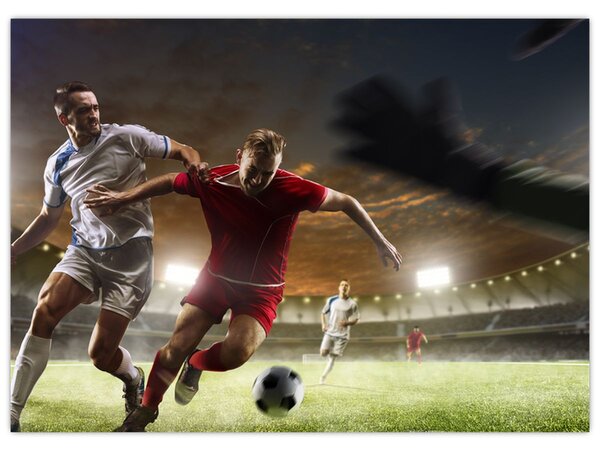 Obraz - Futbalisti v akcii (70x50 cm)