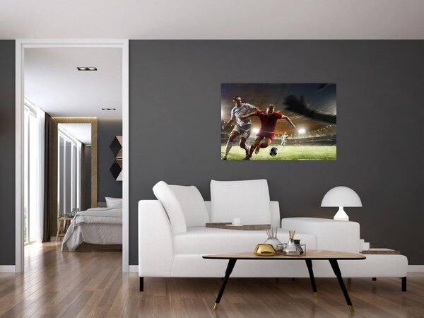 Obraz - Futbalisti v akcii (90x60 cm)
