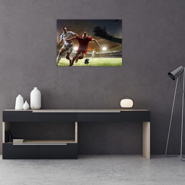 Obraz - Futbalisti v akcii (70x50 cm)