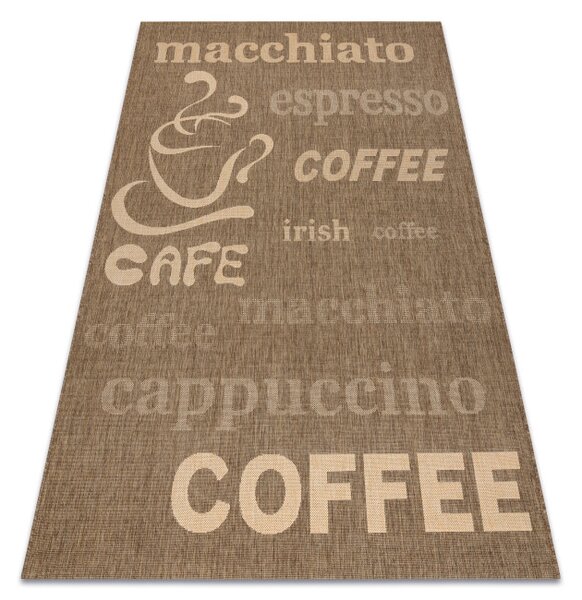 Koberec SIZAL FLOORLUX 20221 coffee / mais