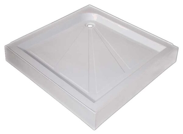 BPS-koupelny Sprchový box WSH308 90x90 biela mat