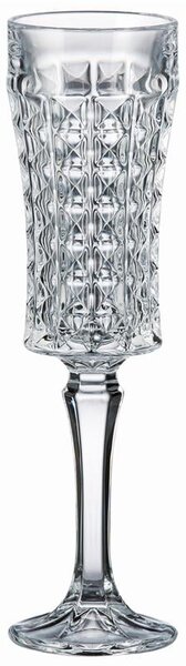 BOHEMIA DIAMOND POHÁR NA ŠAMPANSKÉ 120 ML SADA 6 KS