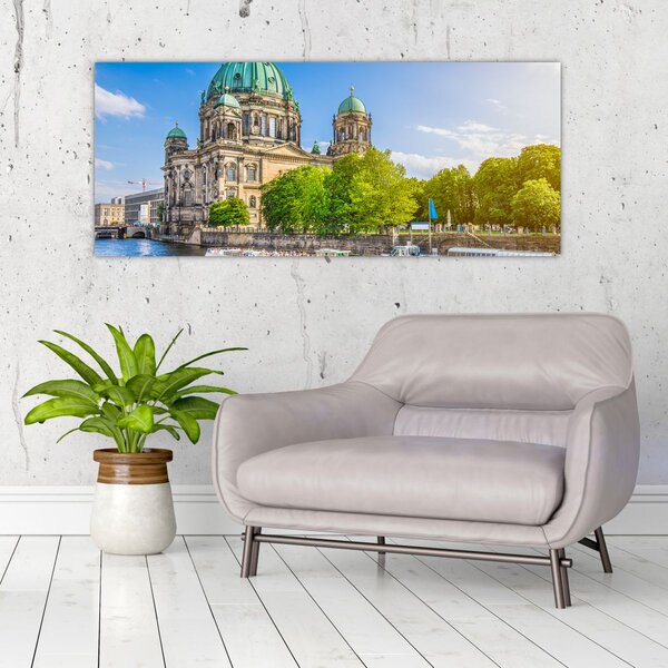 Obraz - Berlínsky dóm (120x50 cm)