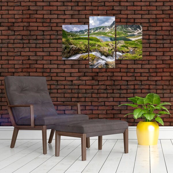 Obraz - Pohľad na horu Rila (90x60 cm)