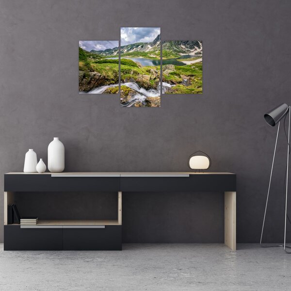 Obraz - Pohľad na horu Rila (90x60 cm)