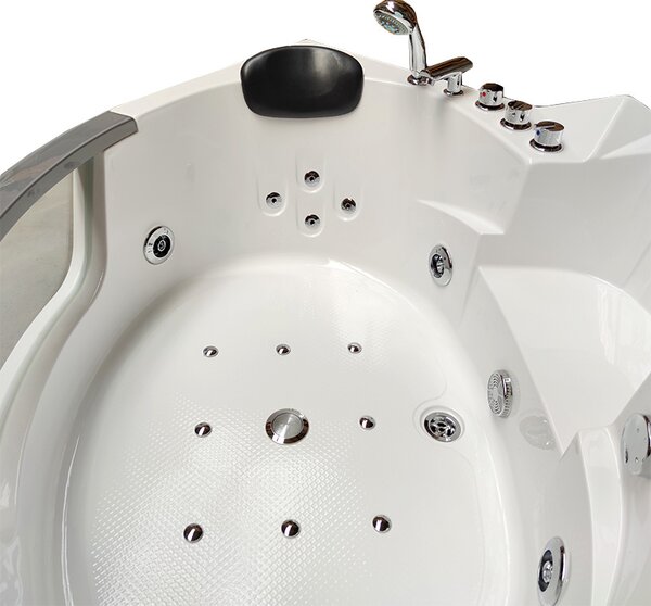 BPS-koupelny Hydromasážna vírivá vaňa Orino 632 135x135