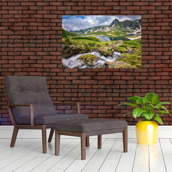 Obraz - Pohľad na horu Rila (90x60 cm)