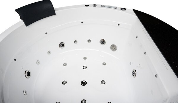 BPS-koupelny Hydromasážna vírivá vaňa Della 916 170x170 s ohrevom vody