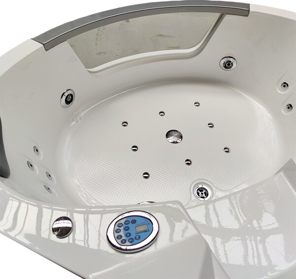 BPS-koupelny Hydromasážna vírivá vaňa Orino 632 135x135