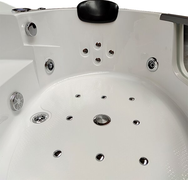 BPS-koupelny Hydromasážna vírivá vaňa Orino 632 135x135