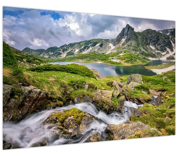 Obraz - Pohľad na horu Rila (90x60 cm)
