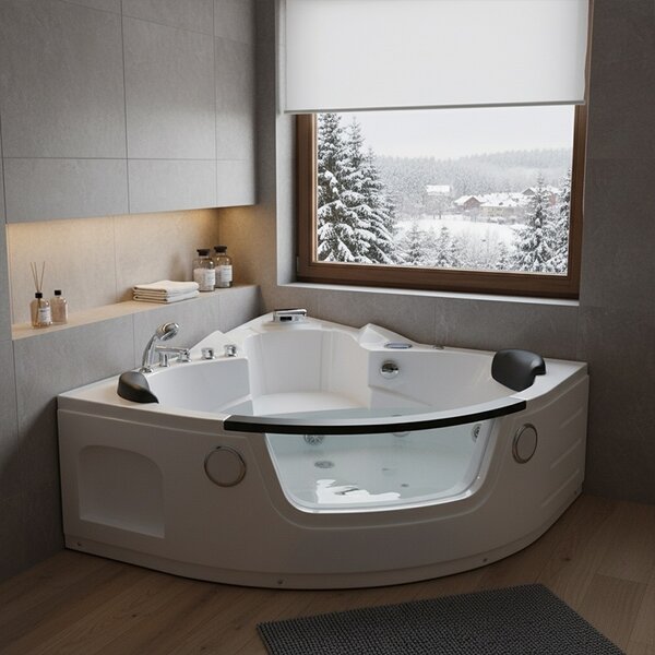 BPS-koupelny Hydromasážna vírivá vaňa Orino 632 135x135
