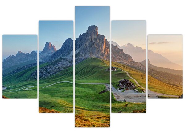 Obraz - Dolomity (150x105 cm)
