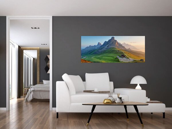 Obraz - Dolomity (120x50 cm)