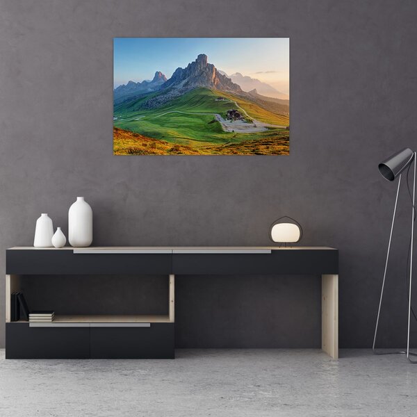 Obraz - Dolomity (90x60 cm)