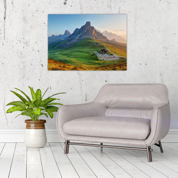 Obraz - Dolomity (70x50 cm)