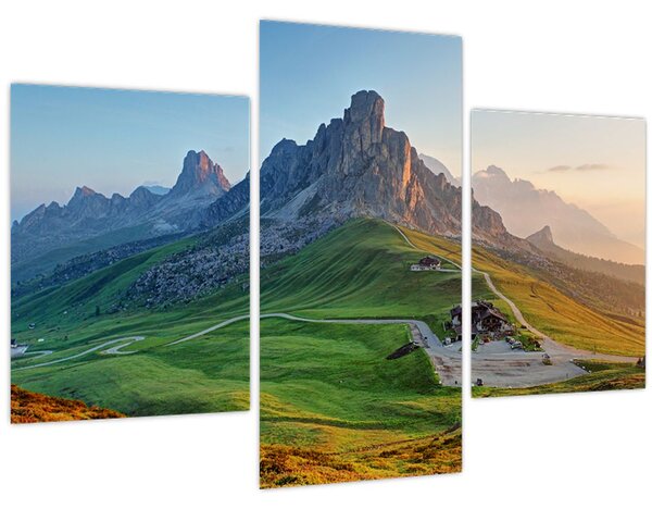 Obraz - Dolomity (90x60 cm)