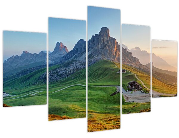 Obraz - Dolomity (150x105 cm)