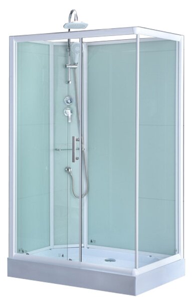 BPS-koupelny Sprchový box WSH307L 120x80, ľavý