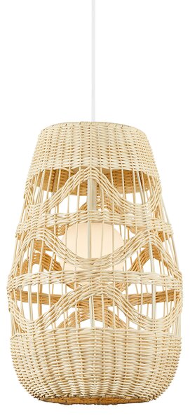 Závesné svietidlo Arona, 1x ratanové tienidlo, (fi 25cm), w