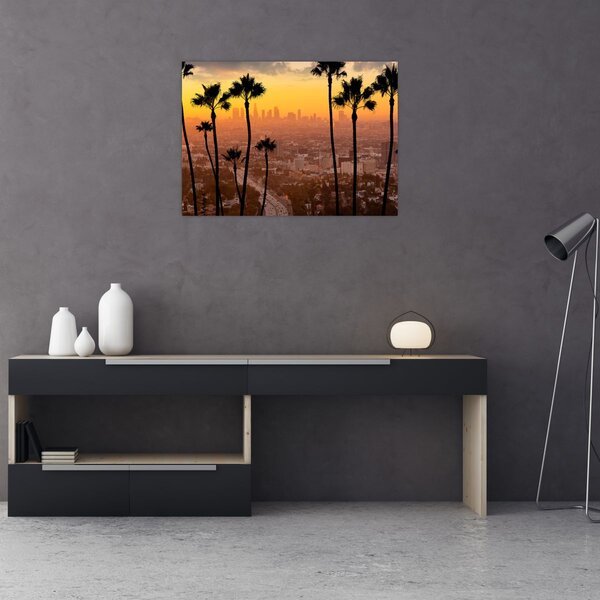 Obraz - Panorama Los Angeles (70x50 cm)