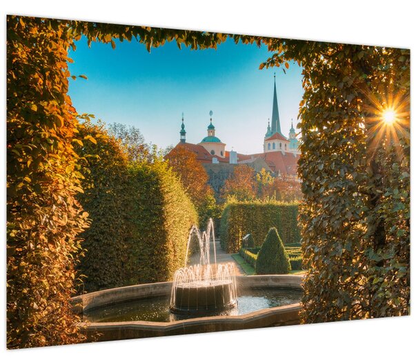 Obraz - Valdštejnský palác (90x60 cm)