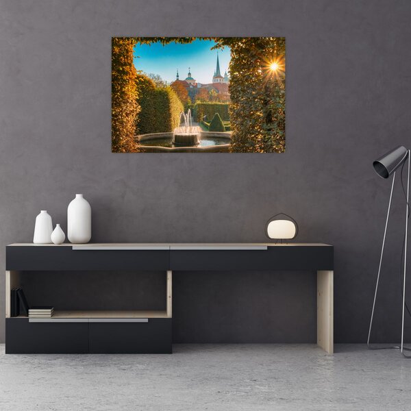 Obraz - Valdštejnský palác (90x60 cm)
