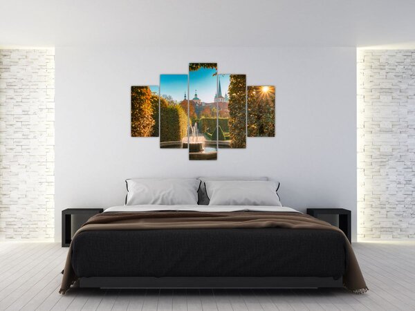 Obraz - Valdštejnský palác (150x105 cm)